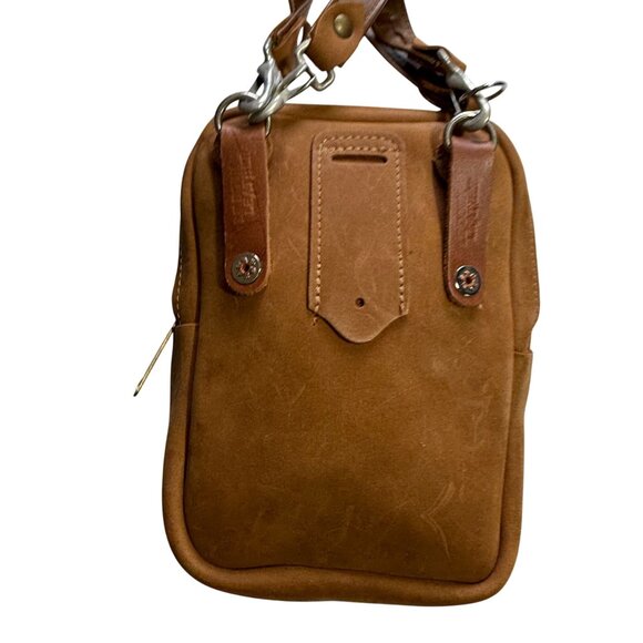 Le Doux Leather Sling Strap Wallet Phone Crossbody Bag Women's Brown Everyday - Picture 8 of 11